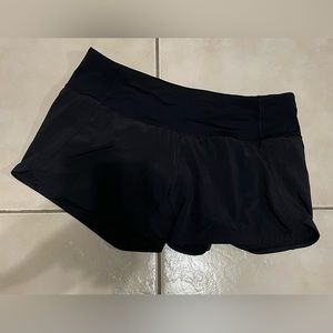 Lululemon speed shorts